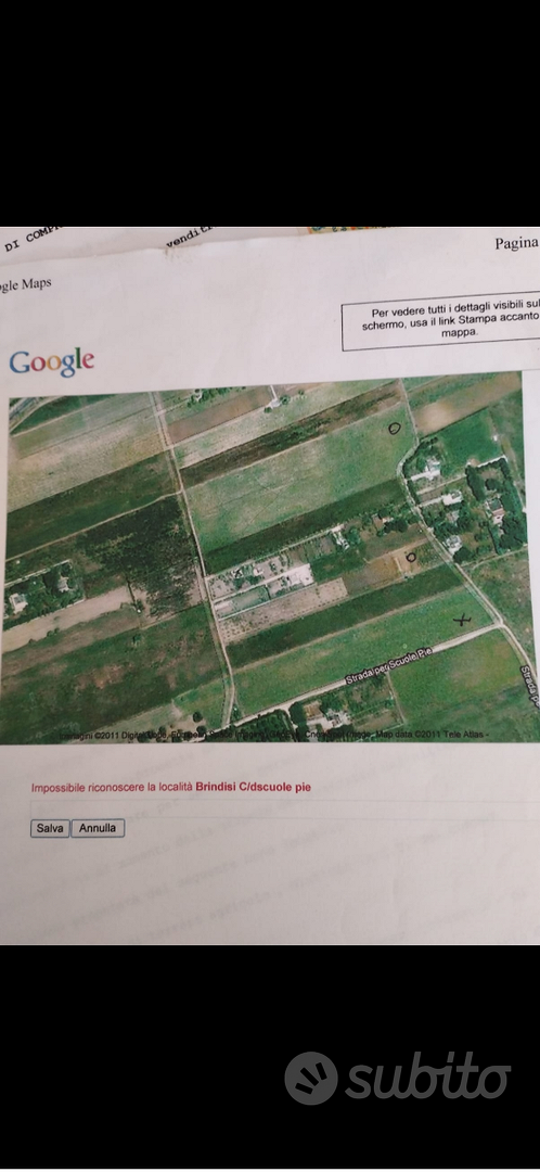 Terreno agricolo Brindisi(vicino aeroporto) - Vista 3