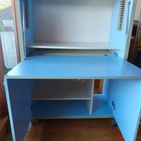 Mobile scrivania richiudibile a scomparsa 