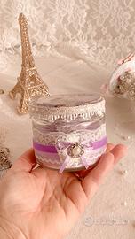 Candela Soia Lillá Shabby Chic con Charm Vintage