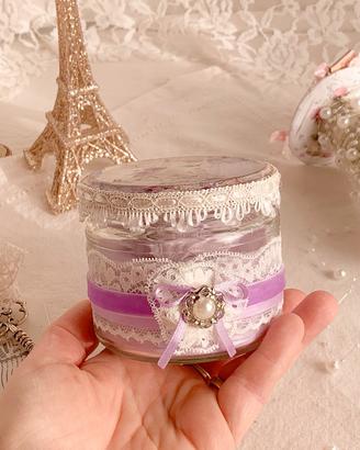 Candela Soia Lillá Shabby Chic con Charm Vintage