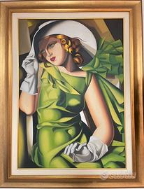 Ragazza in verde Tamara della Lempicka