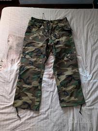 Pantaloni Tecnici Impermeabili Camo Woodland Gore-