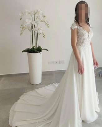 Abito sposa artigianale 