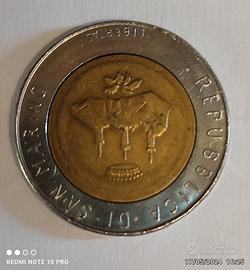 500 lire san marino
