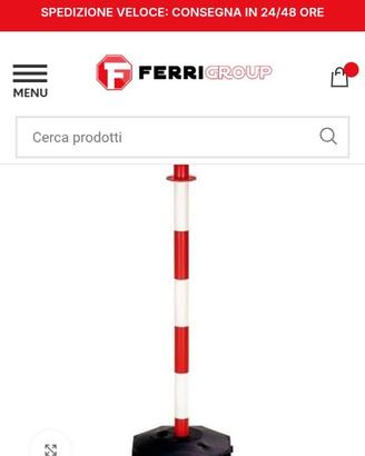 paletti con base