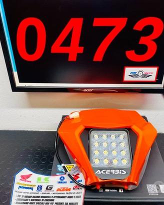 Mascherina faro led ktm exc tpi dal 2020 in poi