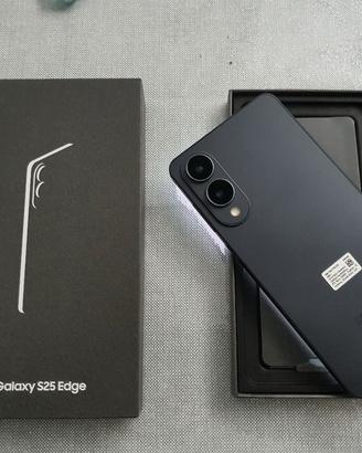 Samsung Galaxy S25 Edge Nero 256 fattura Gennaio 