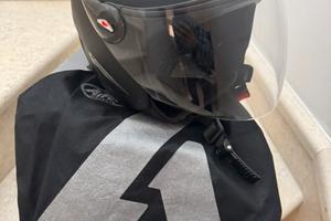 Casco jet Airoh XL nero opaco perfetto