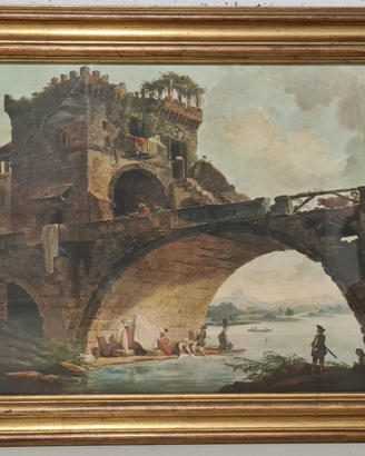 Quadro paesaggio riproduzione