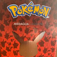 Medaglia Argento Pokemon Filatelia PosteItaliane