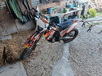 KTM 250 4t exc targato 