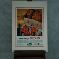 Stampa Pubblicitaria Vespa anni 60'