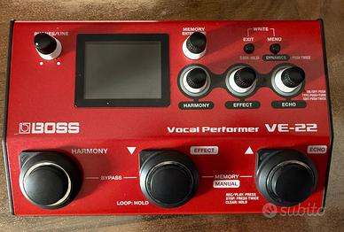 Boss VE-22 Vocal Performer - Effetto Voce