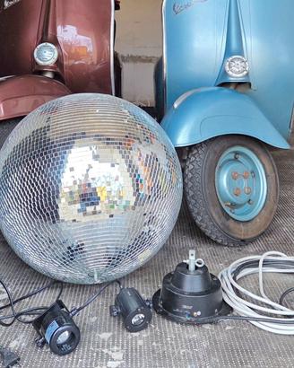 Palla a specchi da discoteca anni 80