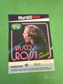 Biglietto usato Vasco Rossi 1984