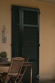 Porta finestra e persiana