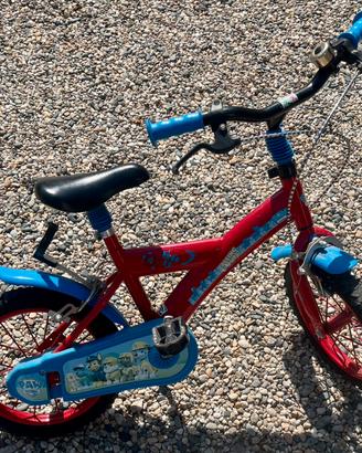 Bicicletta bambini PAW PATROL