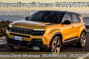 Jeep Avenger BEV - NUOVA DA IMMATRICOLARE