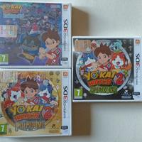 Nintendo 3ds Tris Yokai Watch 2 Nuovi