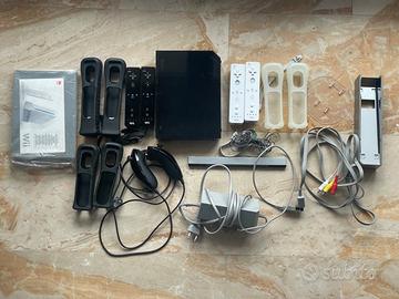 nintendo wii + balance board + 2 comandi + giochi