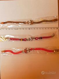 Bracciali Nautica acciaio e cordoncino