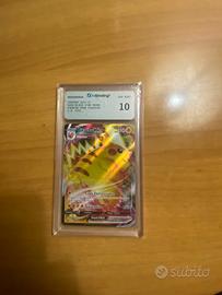 Pikachu Vmax black star promo voto 10 AI GRADING