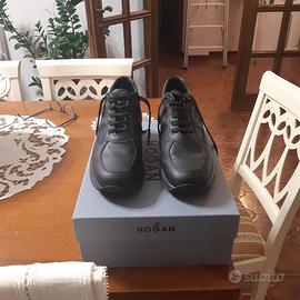 SCARPE HOGAN INTERACTIVE IN PELLE COLORE NERO