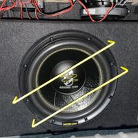 subwoofer ground zero e amplificatore