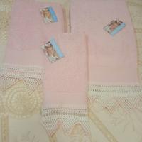 TRIS DI SALVIETTE x BAGNO