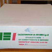 stivali anfibi esercito originali '90