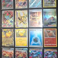 Lotto 16 carte pokemon condizioni perfette