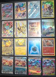 Lotto 16 carte pokemon condizioni perfette