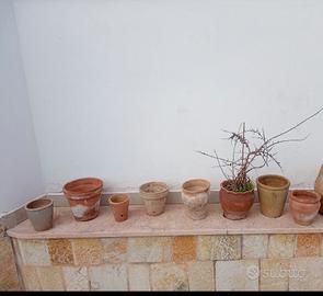 N 8 vasi in terracotta 
