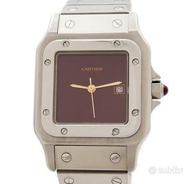 Cartier Santos Carré GM 2960 Acciaio Automatic