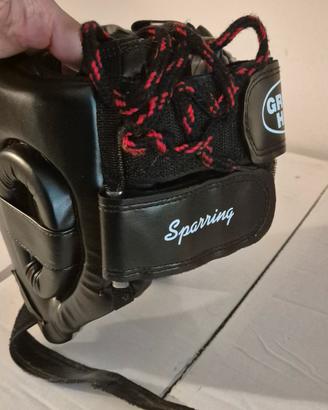 casco sparring green Hill 