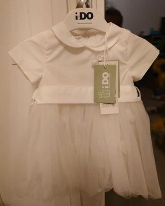 vestito battesimo cerimonia bambina 6 mesi 