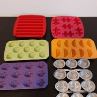 Stampi in silicone per cioccolatini e altro