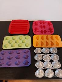 Stampi in silicone per cioccolatini e altro