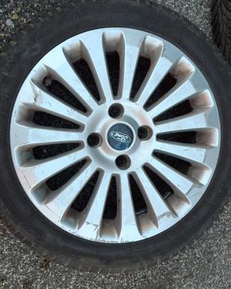 4 CERCHI IN LEGA FORD FIESTA DA 16