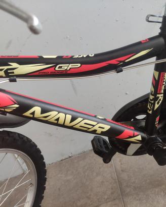 Bici Maver 24" nera con NUOVA
