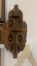 Angoliera antica intarsio Sorrentino