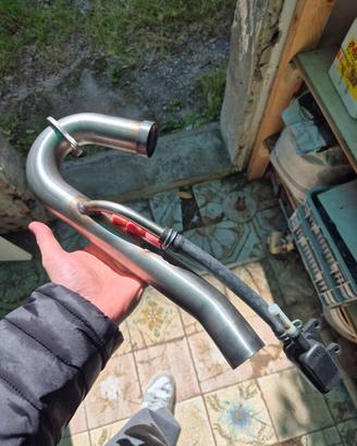 collettore scarico honda crf