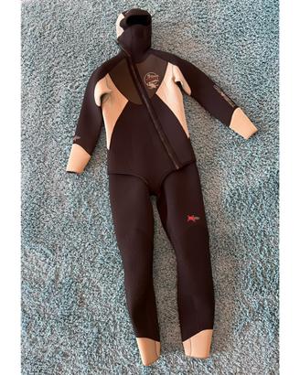 Muta subacquea Decathlon 5mm - (2 pezzi / 2 in 1)