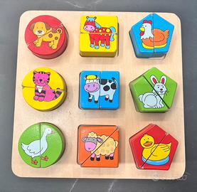 Gioco Puzzle legno