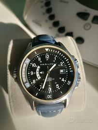 Hamilton Khaki GMT Navy Automatico 