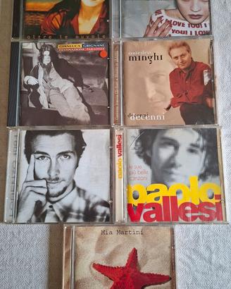7 Cd Audio Artisti Italiani Vari 