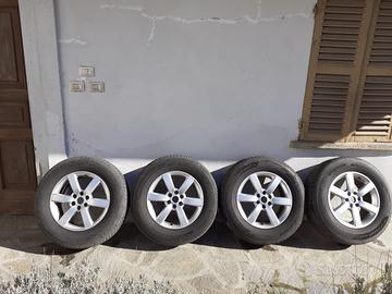 Cerchi in lega da 17 originali mercedes e gomme