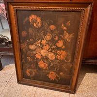 Quadro vintage fiori