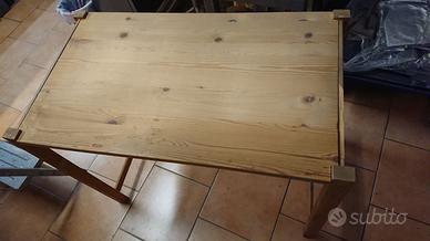 Tavolino in legno smontabile