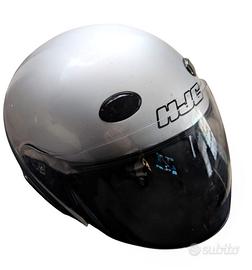 casco HGC CL33 argento taglia L